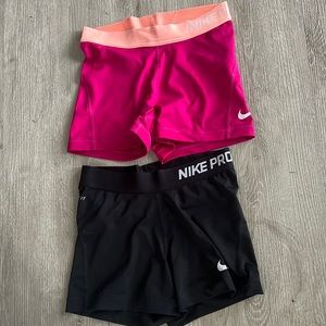 Nike pro shorts size S. Used condition